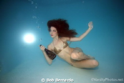 Underwater bubbly by Bob Bernardo 